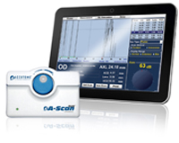 Immersion a-scan ultrasound