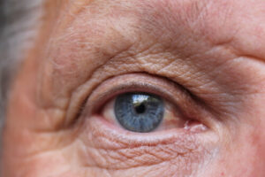 Close up of old Man's Eye